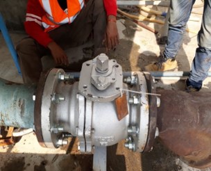 Valve installation
